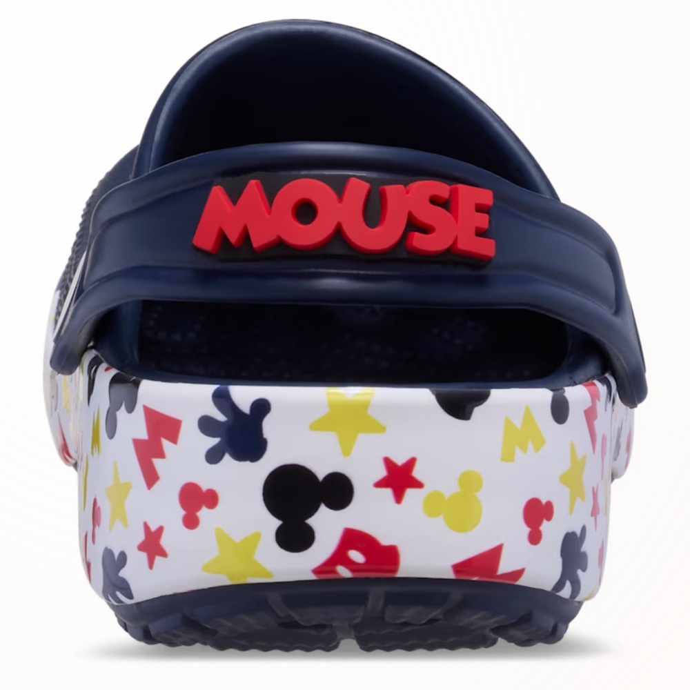 NWT [CROCS] Mickey & Friends Classic Slip-On Clog Sandals Kids Size J1 (5+) - Picture 4 of 15